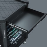 Wera Tool Rebel 9700 Werkstattwagen 1, mit Bestückung, Werkzeugwagen schwarz, inkl. 78 Werkzeuge