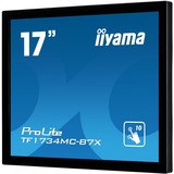 iiyama TF1734MC-B7X, LED-Monitor 43 cm (17 Zoll), schwarz, SXGA, TN, Touchscreen, IP65, HDMI