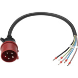 Anker SOLIX CEE-32A Drehstromstecker rot, 5-polig, für 11kW Anker SOLIX V1