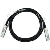 BlueOptics BlueLAN Direct Attach Kabel kompatibel zu Edge Core ET6402-DAC-3M QSFP schwarz, 3 Meter