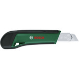 Bosch Heimwerken & Garten Cuttermesser mit Abbrechklingen,18 mm grün/schwarz