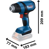 Bosch Professional Akku-Heißluftgebläse GHG 18V-50 Professional solo, 18Volt blau/schwarz, ohne Akku und Ladegerät