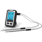 Broil King Seitenablagen Thermometer schwarz