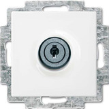 Busch-Jaeger Schutzkontakt Steckdosen Einsatz weiß, Retail