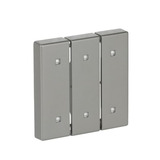 Busch-Jaeger Wippe dreiteilig Elektroniktaster edelstahl, Retail