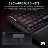 Corsair Vanguard PRO 96, Gaming-Tastatur schwarz, DE-Layout, Corsair MGX Hyperdrive