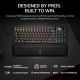 Corsair Vanguard PRO 96, Gaming-Tastatur schwarz, DE-Layout, Corsair MGX Hyperdrive