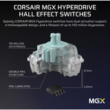 Corsair Vanguard PRO 96, Gaming-Tastatur schwarz, DE-Layout, Corsair MGX Hyperdrive