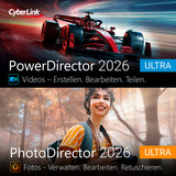 CyberLink PowerDirector 2026 Ultra & PhotoDirector 2026 Ultra, Grafik, Multimedia-Software Deutsch