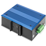 Digitus 8 Port Gigabit Ethernet, Switch blau