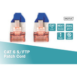 Digitus Patchkabel CAT 6 S/FTP 10m blau, 10 Meter