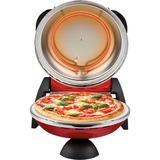 G3 Ferrari Delizia Pizzaofen G10006 rot/schwarz, 1.200 Watt, für Pizza Ø 31cm