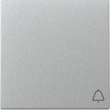 Gira Wippe Symbol Klingel aluminium, Retail