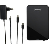 Intenso Memory Center 3,5" USB 3.0 8 TB, Externe Festplatte schwarz, USB-B 3.2 Gen 1 (5 Gbit/s)