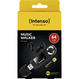 Intenso Music Walker, MP3-Player schwarz, 64 GB