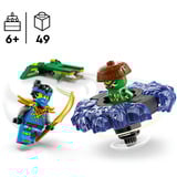LEGO 71849 Ninjago Nya vs. Elementarmonster-Spinner, Konstruktionsspielzeug 