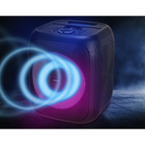 Medion Life S61991 Partylautsprecher schwarz, Bluetooth, Lichteffekte, Karaoke