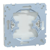 Merten Abdeckung für Relais, Rollladenmehrfachsteuerrelais, Summer, Leistungszusätze, KNX-Unterputzgeräte, universell verwendbar, ohne Krallen, für Schraubbefestigung, Material Thermoplast brillant weiß, Retail