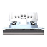 Merten Schutzkontakt-Steckdose mit Steckklemmen nickel, Retail