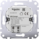 Merten USB-Ladeeinsatz Typ 1x USB Typ C mit Power Delivery 65 Watt MEG4366-0130, Ladegerät Retail