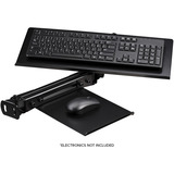 Next Level Racing Elite Tastatur- & Maus-Ablage - Black Edition, Halterung schwarz