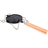 Petromax Wende-Waffeleisen aus Gusseisen schwarz, mit Auflagegestell wf-tx