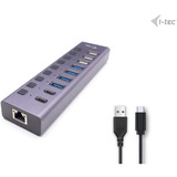 i-tec USB 3.0/USB-C 9 Port Charging HUB, USB-Hub 