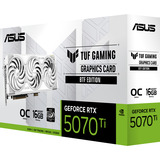 ASUS GeForce RTX 5070 Ti TUF BTF OC WHITE Edition, Grafikkarte DLSS 4, 3x DisplayPort, 2x HDMI 2.1