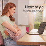 Beurer HK 77 Heaty lavender-lilac, Heizkissen lavendel, Cordbezug