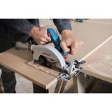Bosch Professional Akku-Handkreissäge GKS 18V-57-2 Professional solo blau/schwarz, ohne Akku und Ladegerät, in L-BOXX