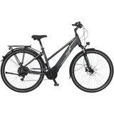 FISCHER Fahrrad Viator 5.0i Damen, Pedelec grau, 44 cm Rahmen, 28"