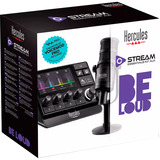 Hercules Stream Essentials Kit , Set schwarz, Bundle Stream 200 XLR + HXD-700