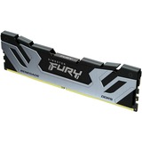 Kingston FURY CU-DIMM 24 GB DDR5-8400, Arbeitsspeicher silber/schwarz, KF584CU40RS-24, FURY Renegade, INTEL XMP
