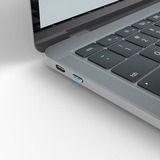 Lindy USB Typ C Port Schlüssel mit 4 Schlössern, Schloss Code Blau
