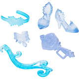 Mattel Disney Die Eiskönigin Spin und Reveal Elsa Modepuppe mit 11 Überraschungen 