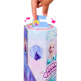 Mattel Disney Die Eiskönigin Spin und Reveal Elsa Modepuppe mit 11 Überraschungen 