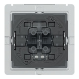 Merten Doppeltaster Wippe mit Kontrollfenster IP44 anthrazit, Retail