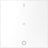 Merten Wippe Lotosweiß Taster-Modul einfach 1/0 System Design MEG5211-6035 weiß (glänzend), Retail