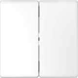 Merten Wippe für Serienschalter, zweiteilig, Thermoplast, glänzend, Klemmbefestigung, IP20 weiß (glänzend), Retail