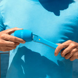 Rode Microphones Interview Micro , Mikrofon blau, Handadapter für Rode Wireless Sendemodule