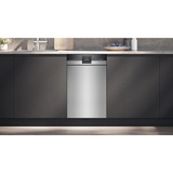 Siemens SR43ES24KE IQ300, Spülmaschine edelstahl, 45 cm, Home Connect