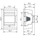 Theben TR 644 top3 BLE RC, Zeitschaltuhr Jahres- und Astro-Programm, Integriertes BLE-Modul