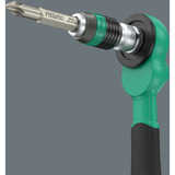 Wera 8100 SA 14 Zyklop Comfort Knarrensatz, 1/4", Werkzeug-Set schwarz/grün, 28-teilig, Comfort-Knarre mit Umschalthebel