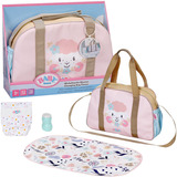ZAPF Creation BABY born® Wickeltasche Blumen, Puppenzubehör 