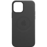 Apple Leder Case mit MagSafe, Handyhülle schwarz, iPhone 12 Pro Max