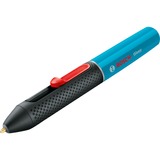 Bosch Akku-Heißklebestift Gluey Pen, Lagoon Blue, Heißklebepistole blau/schwarz, inkl. 20 Klebesticks