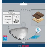 Bosch Professional PRO Wood cordless Kreissägeblatt, Ø 140mm, 24Z Bohrung 10mm, für Akku-Handkreissägen
