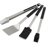 Broil King Grillbesteck-Set Baron, 4-teilig schwarz/edelstahl