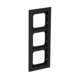 Busch-Jaeger Abdeckrahmen 1723-275, Abdeckung schwarz, Retail