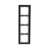 Busch-Jaeger Abdeckrahmen 4-fach grau, Retail